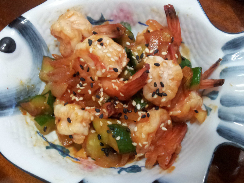 ? 茄汁鲜虾球的做法