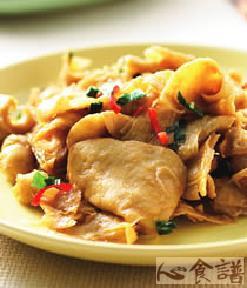 酱炒面肠的做法