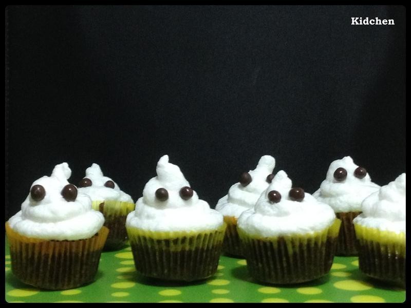 小鬼来了!黑糖杯子蛋糕的做法