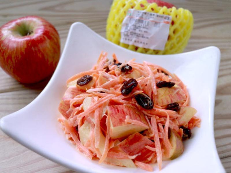 红萝卜苹果沙拉的做法