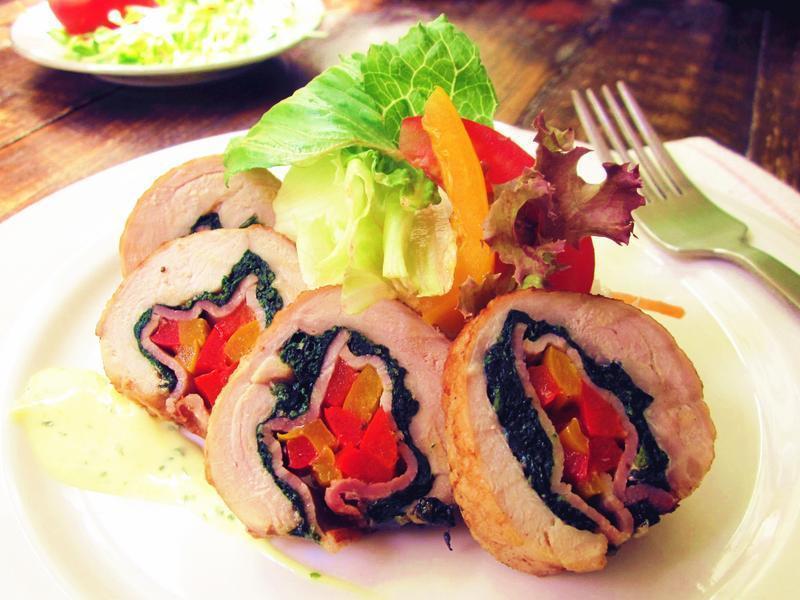 金黄脆皮鸡腿卷『家乐福厨神大赛』的做法