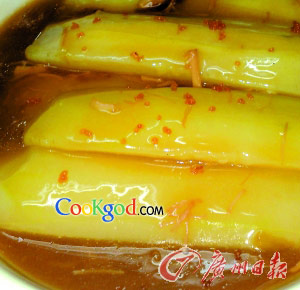 吊片扒瓜甫的做法