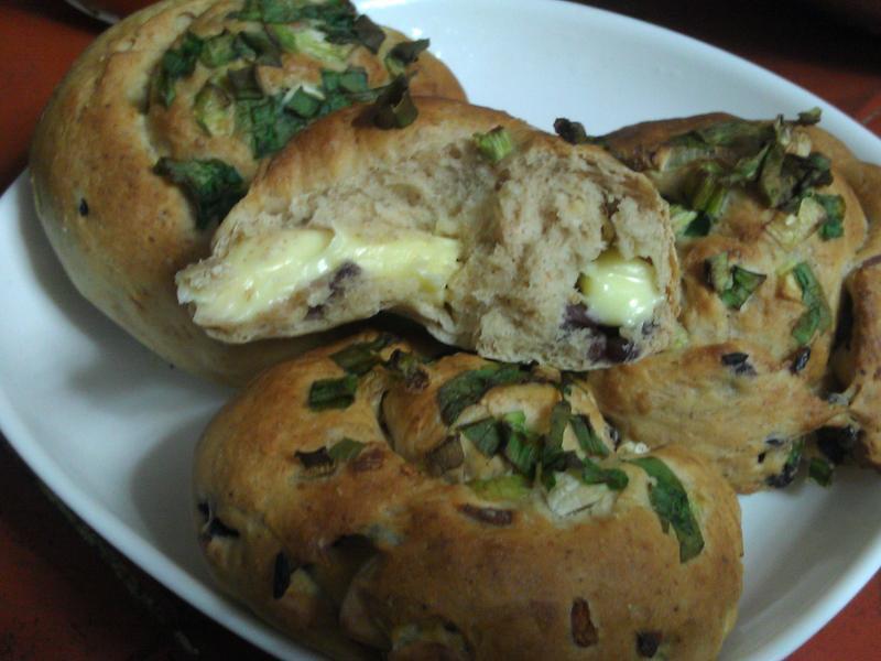 葱花乳酪面包的做法