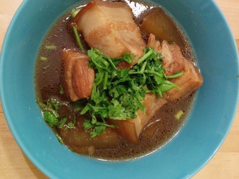 冬瓜卤肉的做法