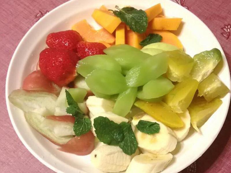 低卡清爽蔬果拼盘的做法