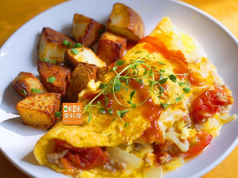 Mimi?德州风蛋卷●欧姆蛋的做法