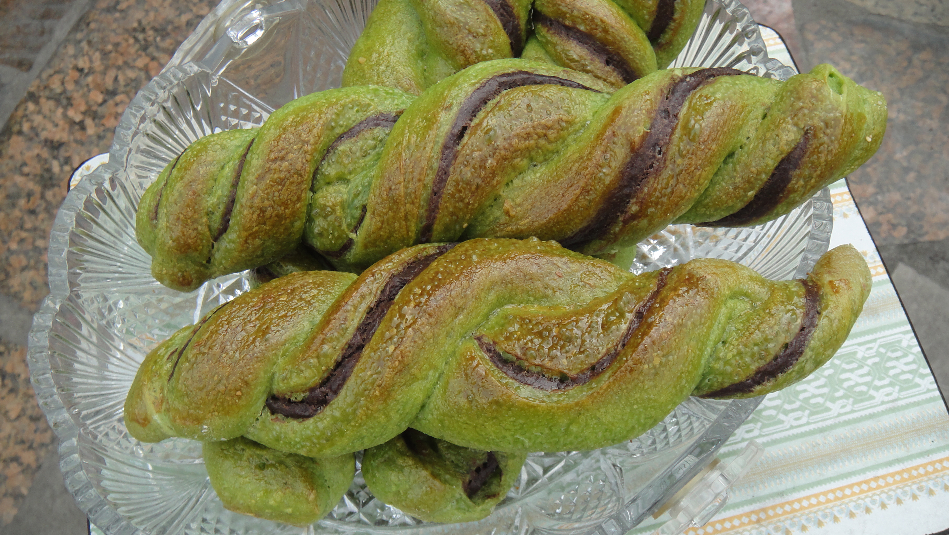 绿茶麻花条的做法