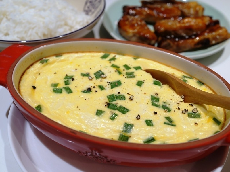 牛奶带子豆腐焗蛋的做法