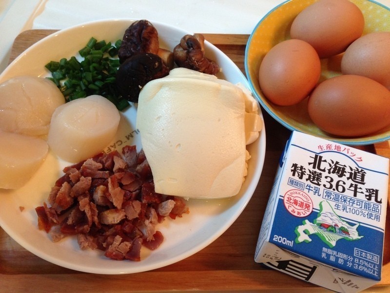 牛奶带子豆腐焗蛋的做法