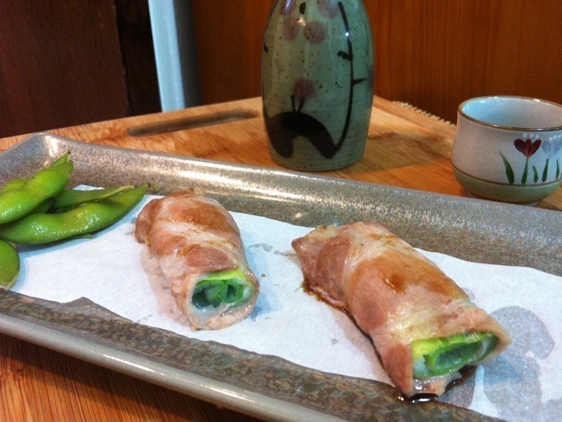 大葱烧肉卷的做法