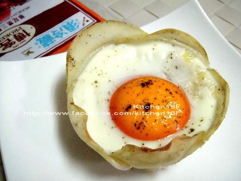 马铃薯火腿起司蛋杯_烤箱料理的做法