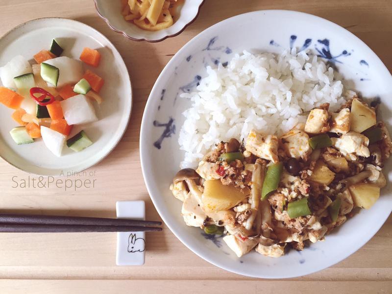 _ 便利打抛肉末豆腐的做法