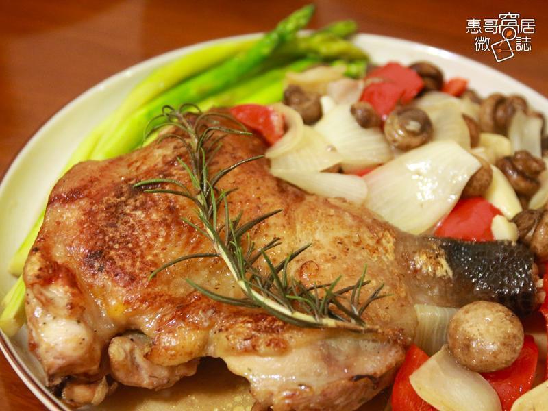 疗愈系烤箱料理‘‘迷迭香鸡腿‘‘的做法