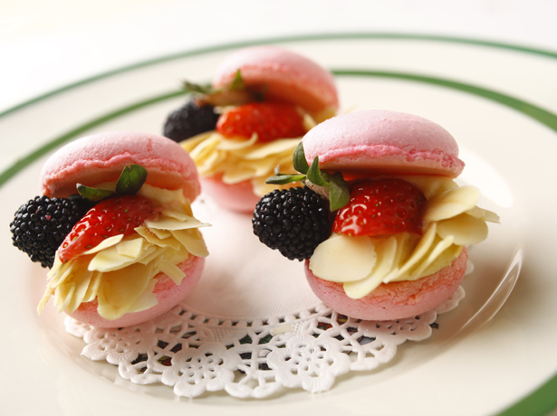 意式玫瑰马卡龙的做法