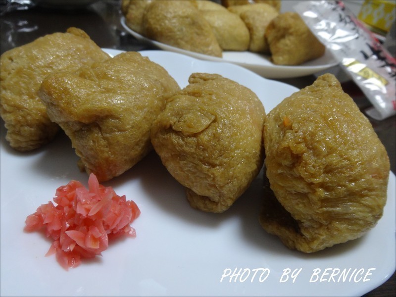 稲荷寿司(味付豆皮和醋饭做法)的做法