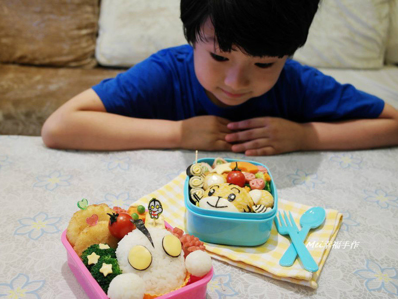 【芝司乐料理东西军】咸蛋超人便当的做法