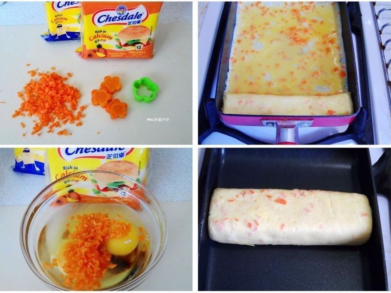 【芝司乐料理东西军】咸蛋超人便当的做法