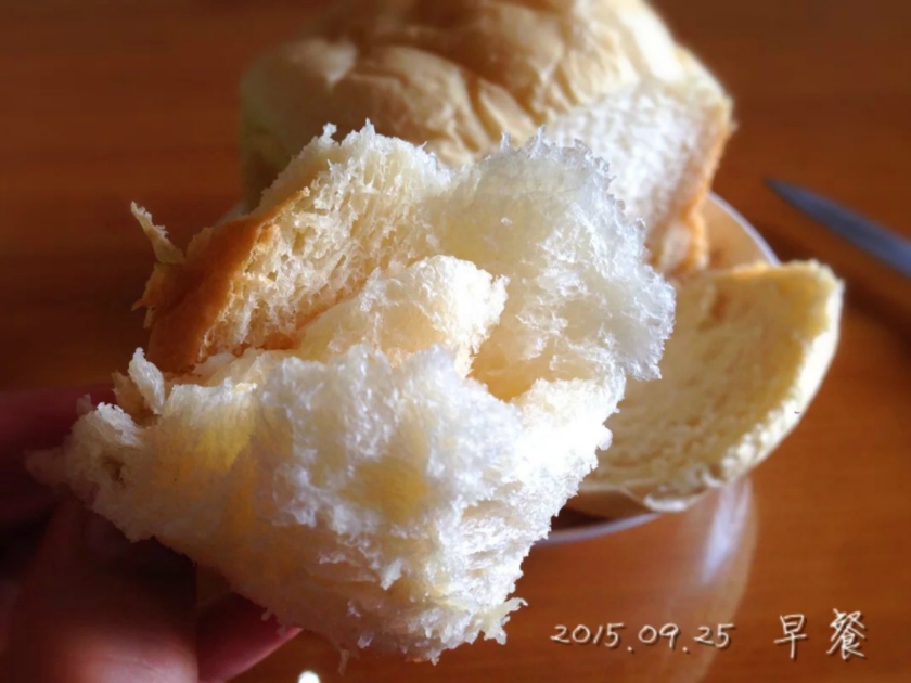 奶香面包(面包机版)的做法