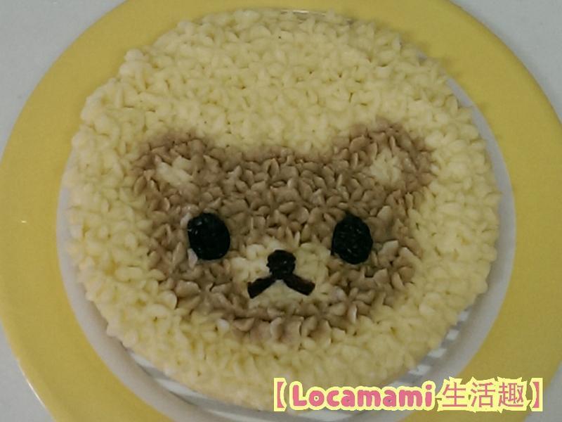 小熊卡士达蛋糕的做法