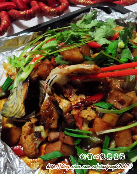 私家香辣烤鱼的做法