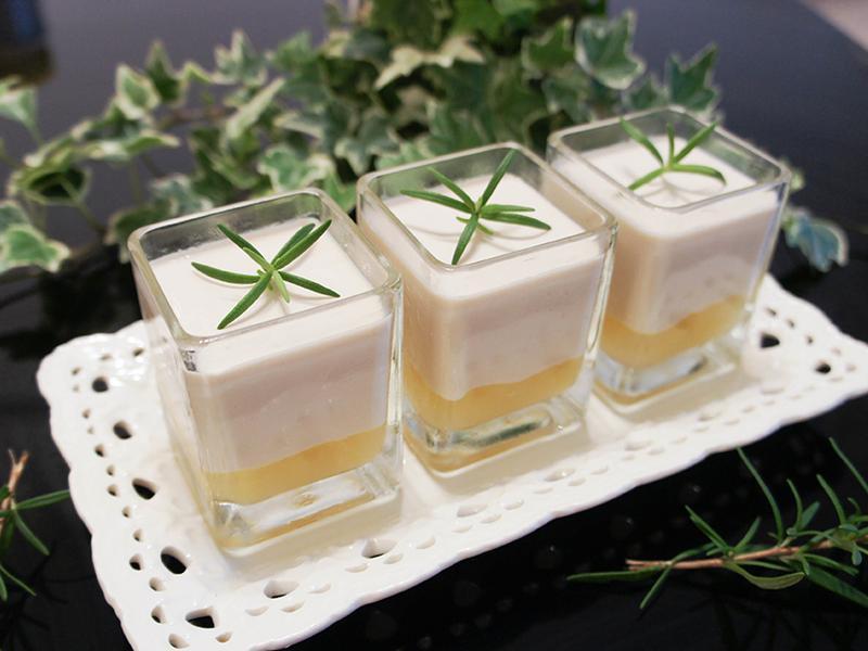 伯爵奶酪VS苹果晶冻【简单易学】的做法