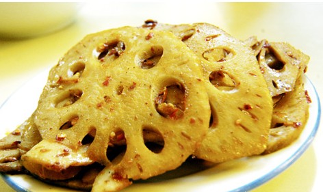 麻辣藕片的做法