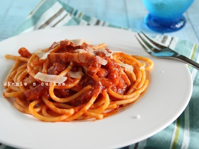 ��ζ�������������Bucatini all��amatriciana������