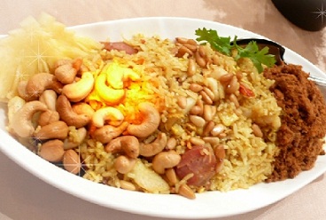 凤梨炒饭的做法