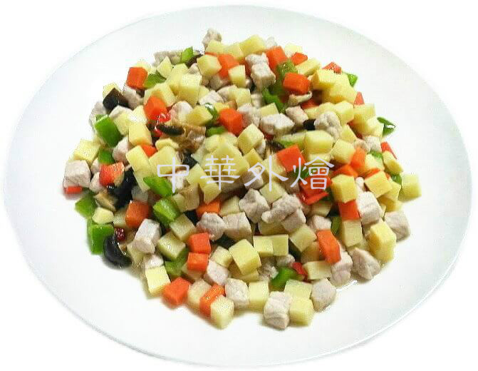 竹筍爆肉丁【中餐丙級檢定】的做法