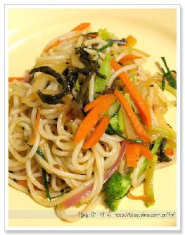 时蔬炒米粉的做法