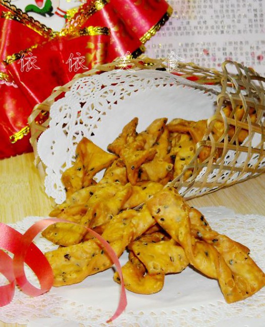 南乳芝麻蛋散的做法