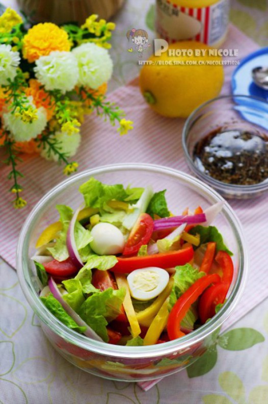 春色沙拉的做法