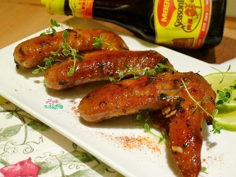 香草柠檬烤鸡翅的做法