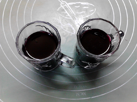 奶盖蓝莓汁的做法