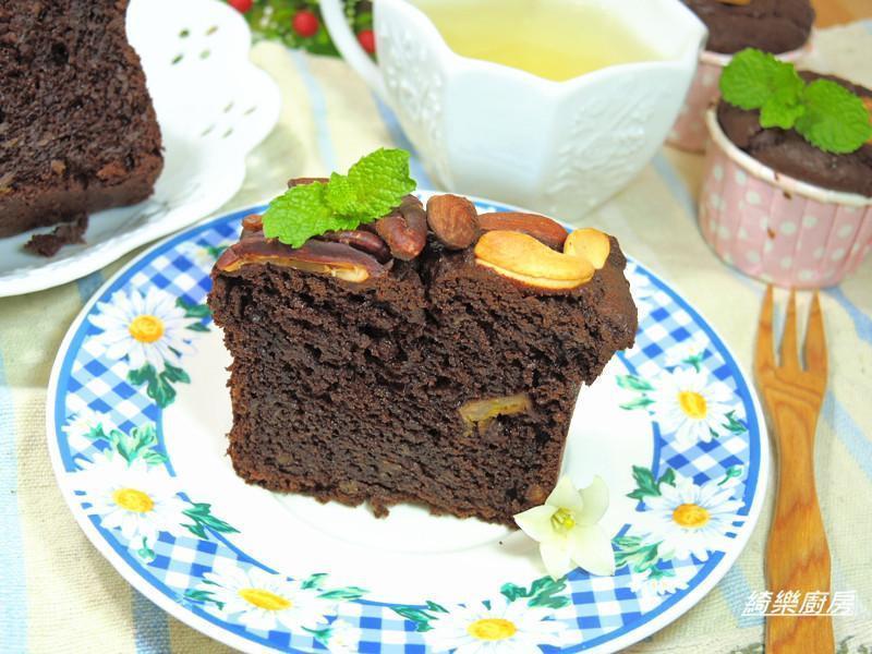 香蕉可可蛋糕的做法