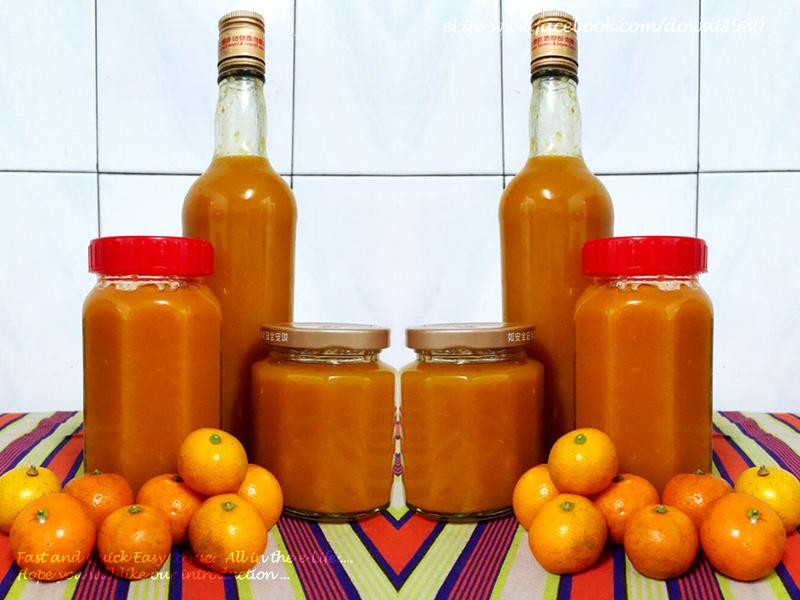 传统客家桔酱的做法