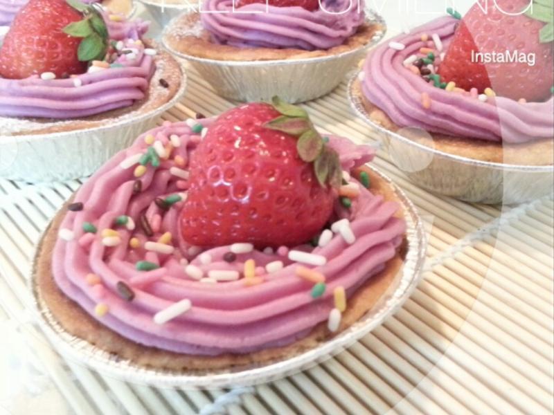 紫薯乳酪塔的做法