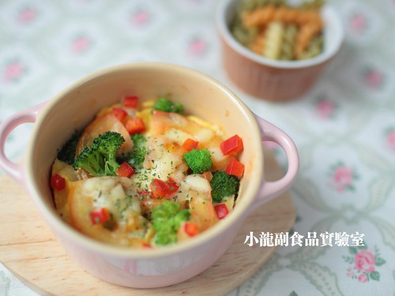 宝宝食谱【西班牙蔬菜烘蛋】的做法