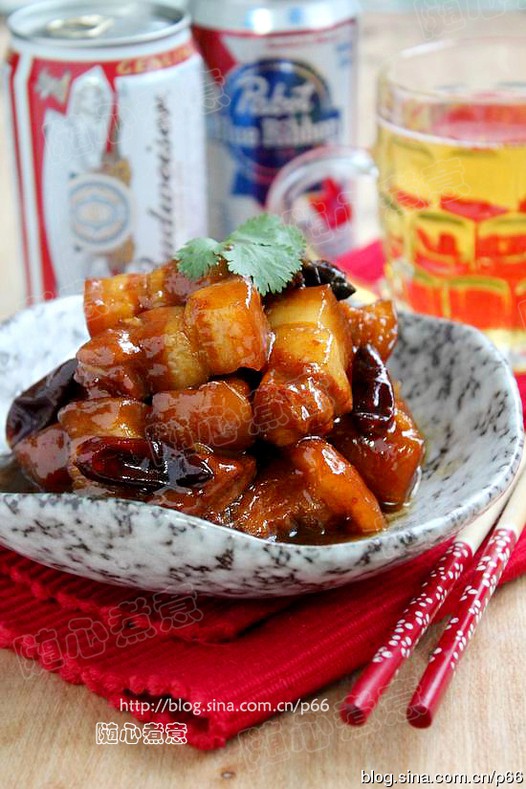 香辣啤酒红烧肉的做法