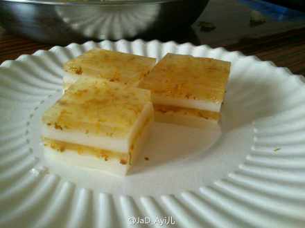 桂花椰汁糕的做法