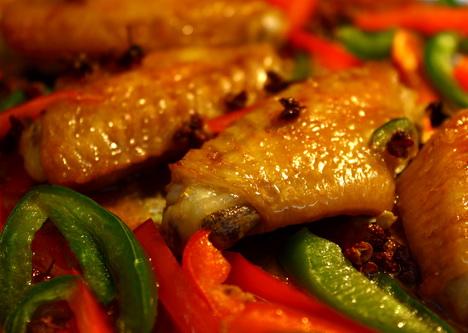 花椒油香烤鸡翅的做法