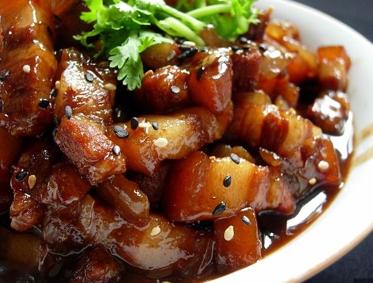 葱香卤肉的做法
