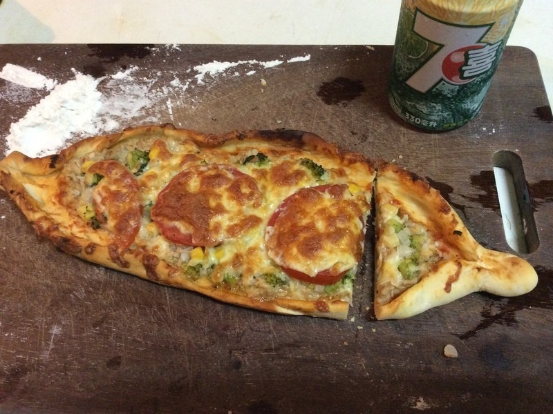 船型比萨【饮食革命】的做法