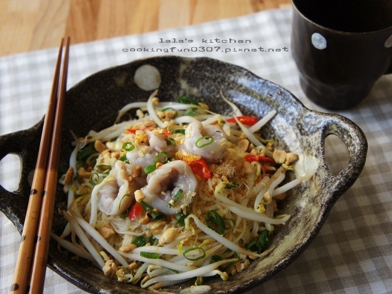 泰式鱼饺拌面的做法