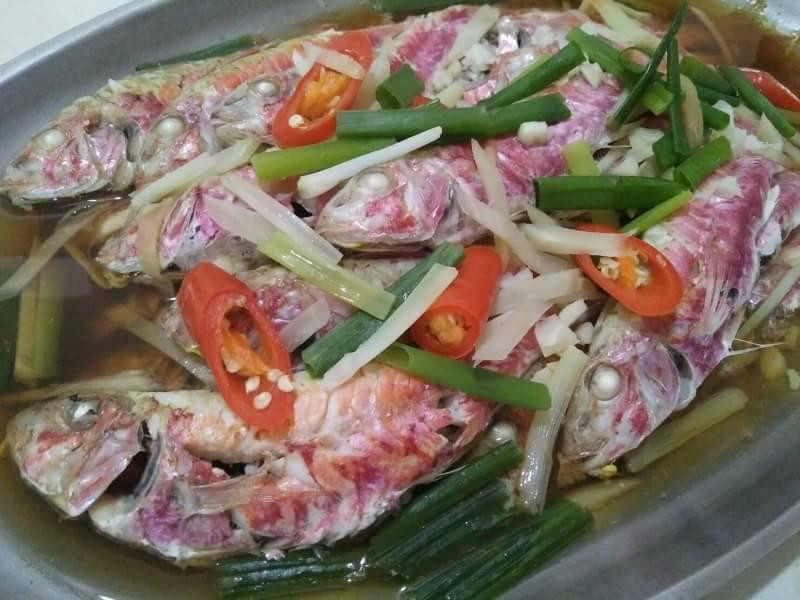 清蒸红鱼的做法