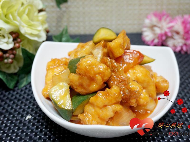 凤梨茄汁鱼(咕咾鱼)的做法