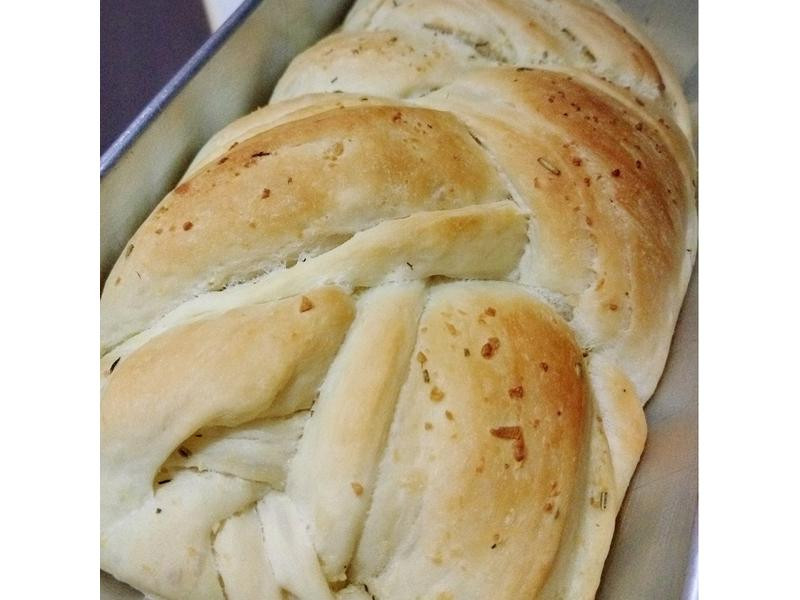 蒜蓉吐司的做法