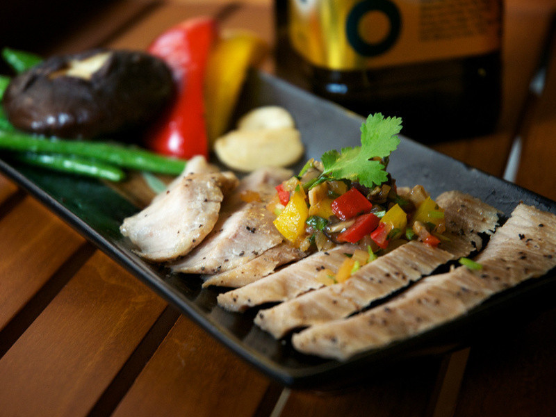 【得意的一天橄榄油】五彩松阪猪的做法