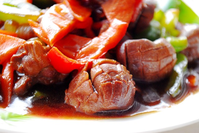 红溜牛腰的做法