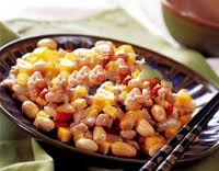 枸杞麦冬炒蛋丁的做法